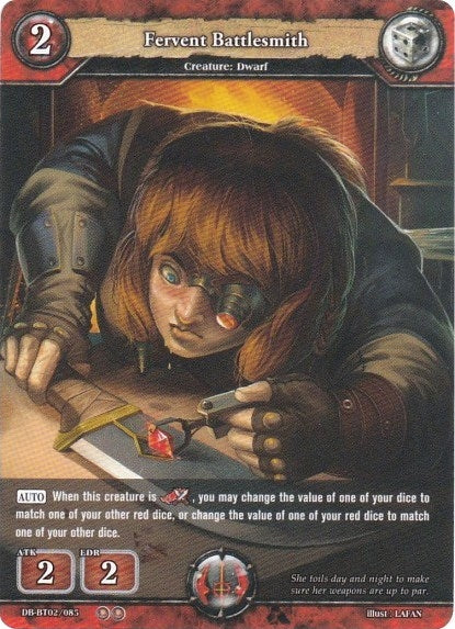 Image for Fervent Battlesmith (Oath of Blood) (DB-BT02/085) - Dragoborne