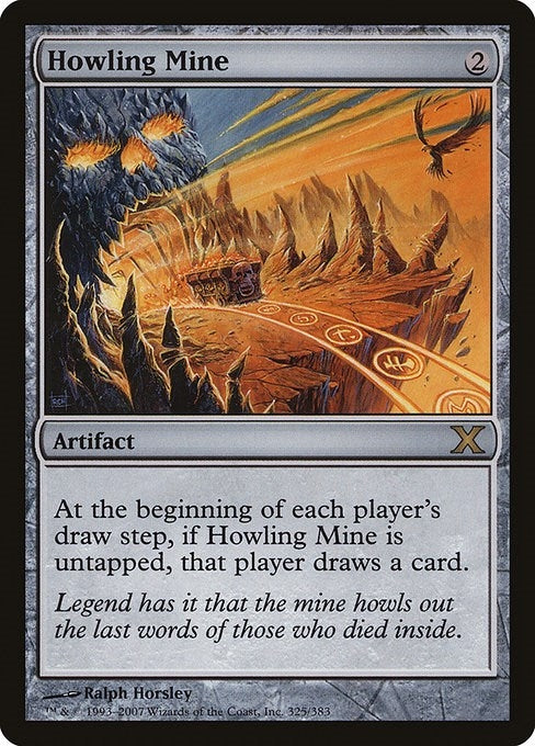 Image for Howling Mine (10th Edition) (325) - Magic: The Gathering