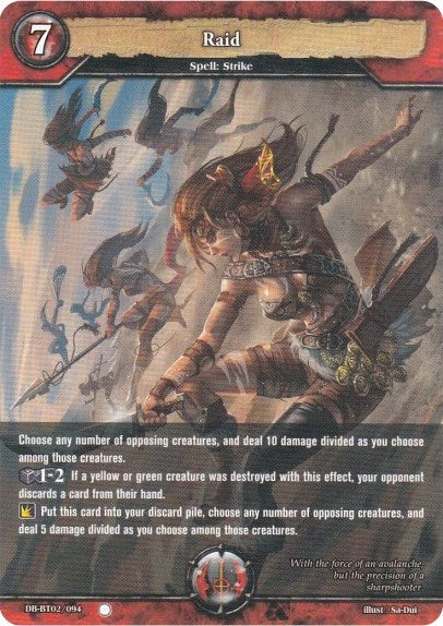 Image for Raid (Oath of Blood) (DB-BT02/094) - Dragoborne