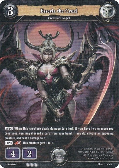Image for Esseria the Cruel (Oath of Blood) (DB-BT02/103) - Dragoborne