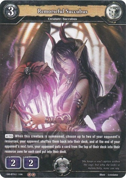 Image for Remorseful Succubus (Oath of Blood) (DB-BT02/106) - Dragoborne