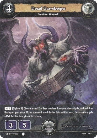 Image for Dread Gravekeeper (Oath of Blood) (DB-BT02/109) - Dragoborne