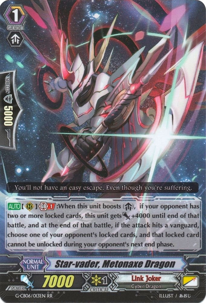 Image for Star-vader, Metonaxe Dragon (G-CB06: Rondeau of Chaos and Salvation) (G-CB06/013EN) - Cardfight Vanguard