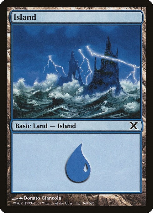 Image for Island (368) (10th Edition) (368) - Magic: The Gathering