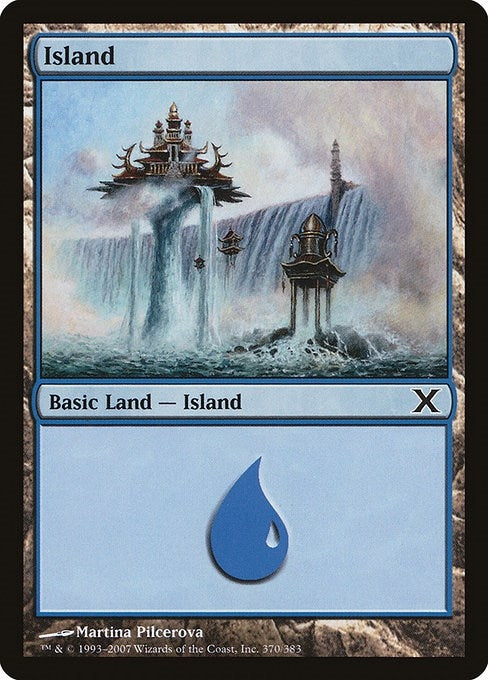 Image for Island (370) (10th Edition) (370) - Magic: The Gathering