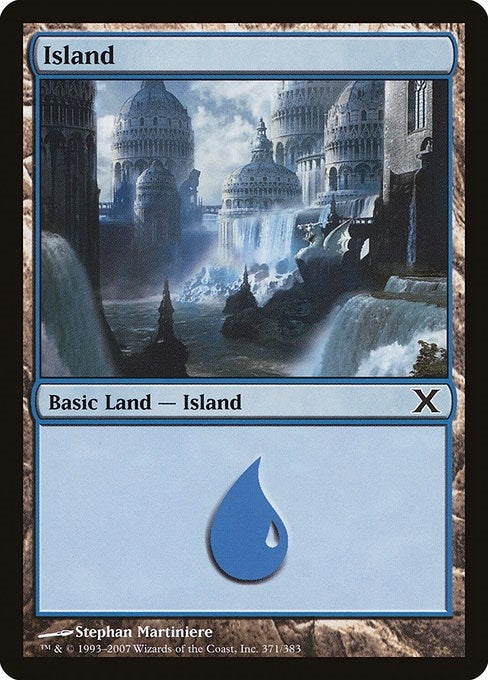 Image for Island (371) (10th Edition) (371) - Magic: The Gathering