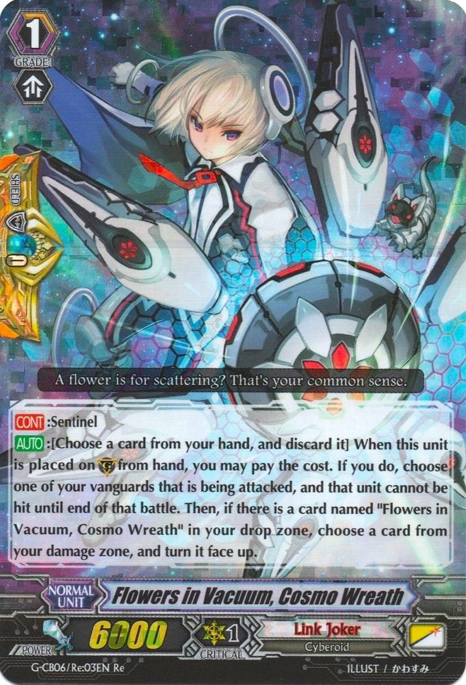 Image for Flowers in Vacuum, Cosmo Wreath (G-CB06: Rondeau of Chaos and Salvation) (G-CB06/Re:03EN) - Cardfight Vanguard