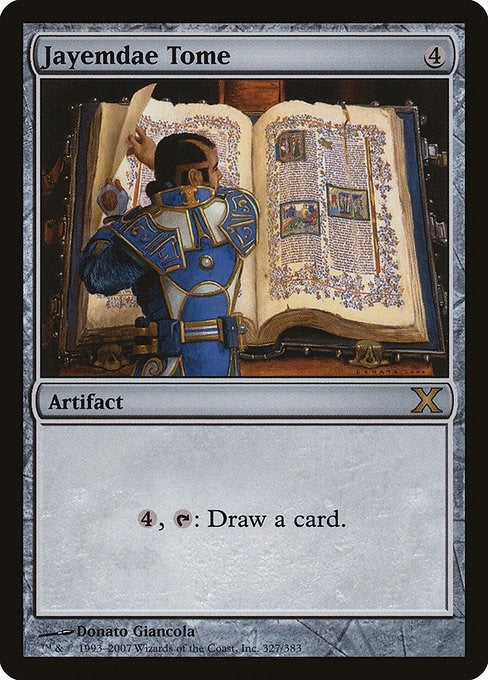 Image for Jayemdae Tome (10th Edition) (327) - Magic: The Gathering