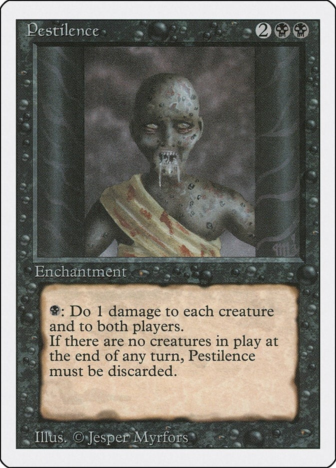Image for Pestilence (Revised Edition) - Magic: The Gathering