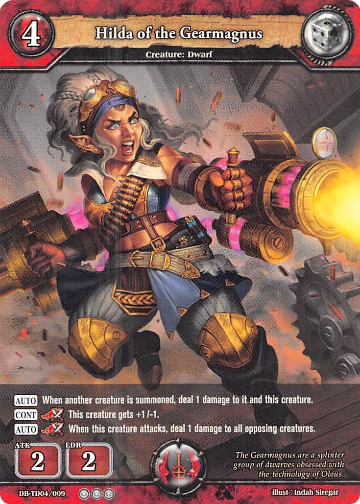 Image for Hilda of the Gearmagnus (TD04: Reaper's Gift) (DB-TD04/009) - Dragoborne