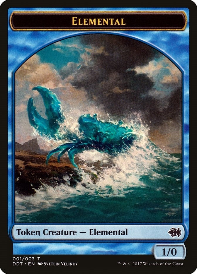 Image for Elemental Token (Duel Decks: Merfolk vs. Goblins) (1) - Magic: The Gathering