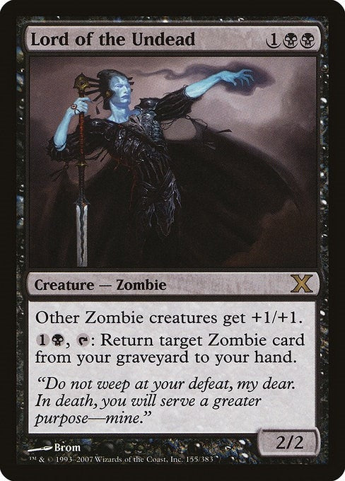 Image for Lord of the Undead (10th Edition) (155) - Magic: The Gathering
