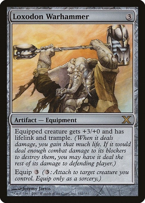 Image for Loxodon Warhammer (10th Edition) (332) - Magic: The Gathering