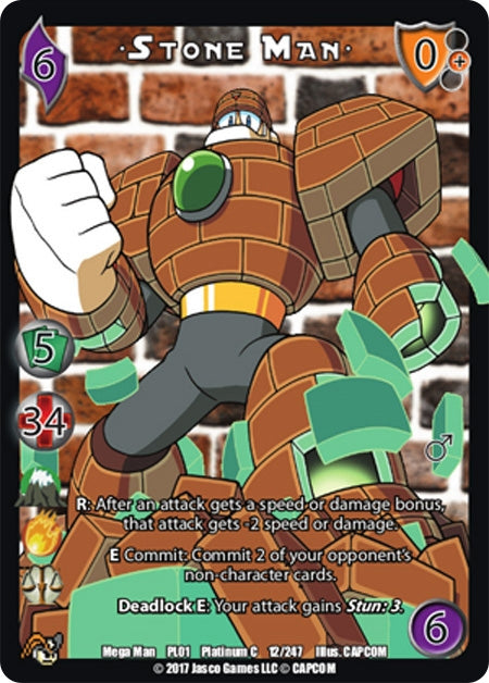 Image for Stone Man (Capcom Platinum Series) (12) - UniVersus