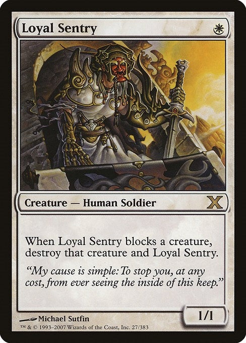 Image for Loyal Sentry (10th Edition) (27) - Magic: The Gathering