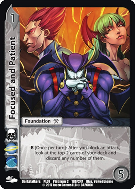 Image for Focused and Patient (Capcom Platinum Series) (180) - UniVersus