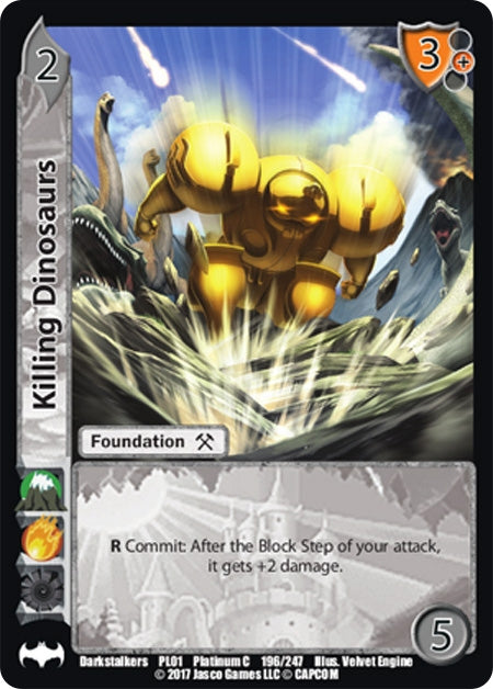 Image for Killing Dinosaurs (Capcom Platinum Series) (196) - UniVersus