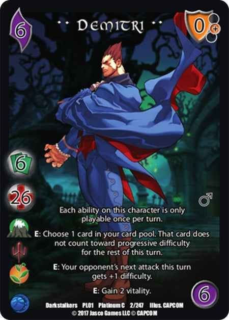 Image for Demitri (Capcom Platinum Series) (2) - UniVersus