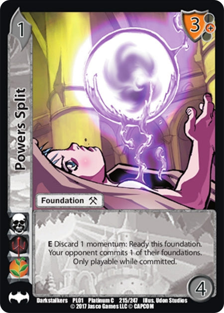 Image for Powers Split (Capcom Platinum Series) (215) - UniVersus