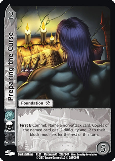 Image for Preparing the Curse (Capcom Platinum Series) (216) - UniVersus