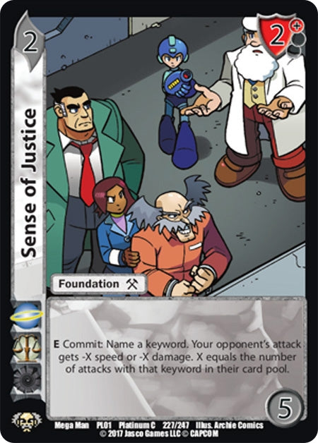 Image for Sense of Justice (Capcom Platinum Series) (227) - UniVersus
