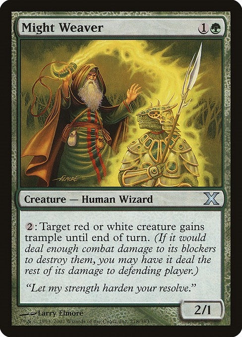 Image for Might Weaver (10th Edition) (278) - Magic: The Gathering
