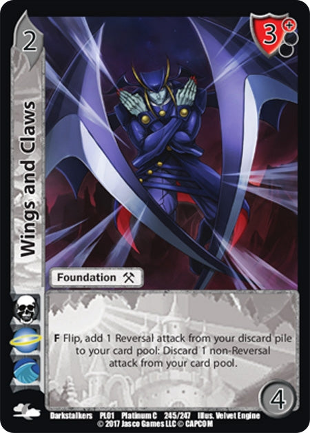 Image for Wings and Claws (Capcom Platinum Series) (245) - UniVersus