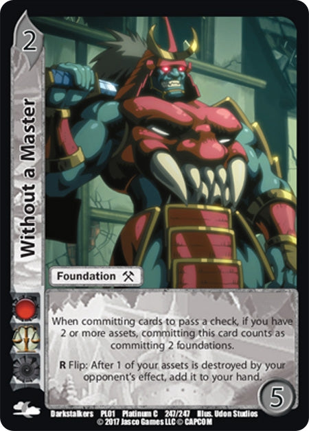 Image for Without a Master (Capcom Platinum Series) (247) - UniVersus