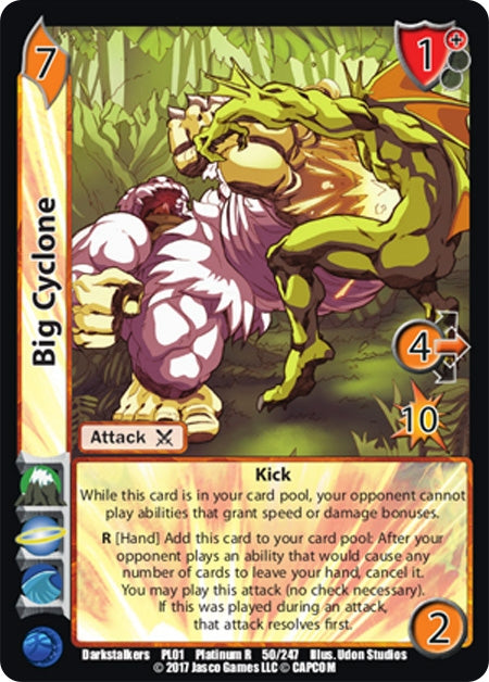 Image for Big Cyclone (Capcom Platinum Series) (50) - UniVersus