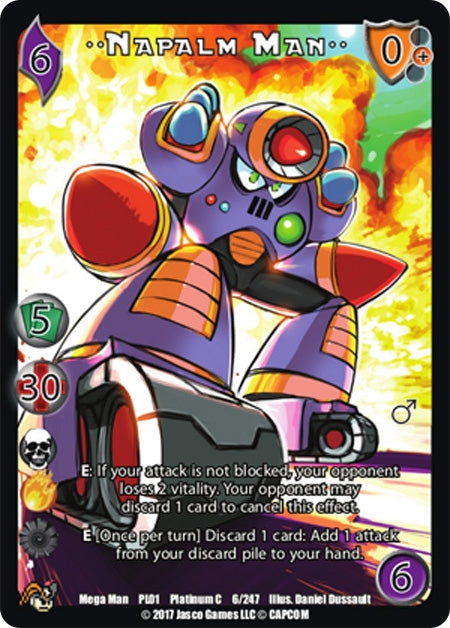 Image for Napalm Man (Capcom Platinum Series) (6) - UniVersus