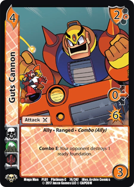 Image for Guts Cannon (Capcom Platinum Series) (74) - UniVersus
