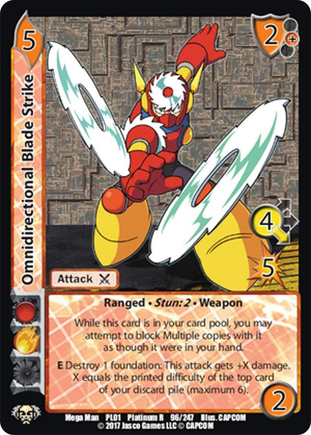 Image for Omnidirectional Blade Strike (Capcom Platinum Series) (96) - UniVersus