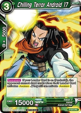 Image for Chilling Terror Android 17 (Foil Version) (Promotion Cards) (P-017) - Dragon Ball Super: Masters