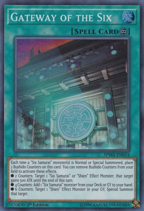 Image for Gateway of the Six (Spirit Warriors) (SPWA-EN014) - YuGiOh