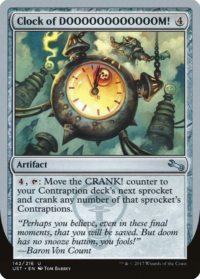 Image for Clock of DOOOOOOOOOOOOM! (Unstable) (142) - Magic: The Gathering