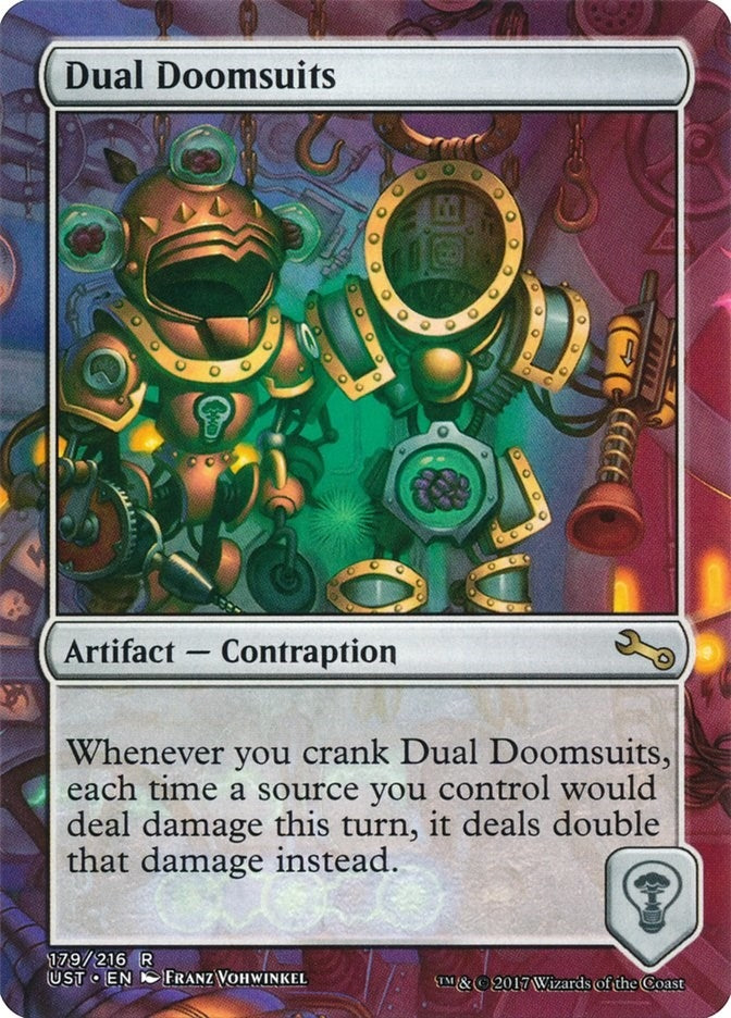 Image for Dual Doomsuits (Unstable) (179) - Magic: The Gathering