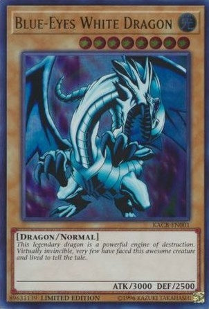Image for Blue-Eyes White Dragon (Collector's Boxes) (KACB-EN001) - YuGiOh