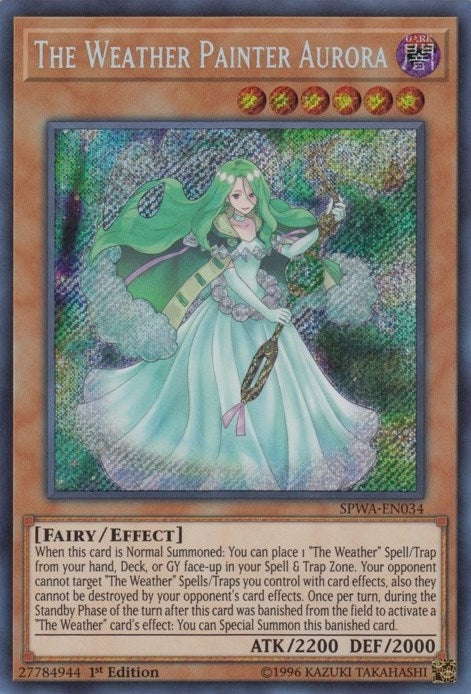 Image for The Weather Painter Aurora (Spirit Warriors) (SPWA-EN034) - YuGiOh