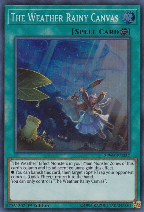 Image for The Weather Rainy Canvas (Spirit Warriors) (SPWA-EN037) - YuGiOh