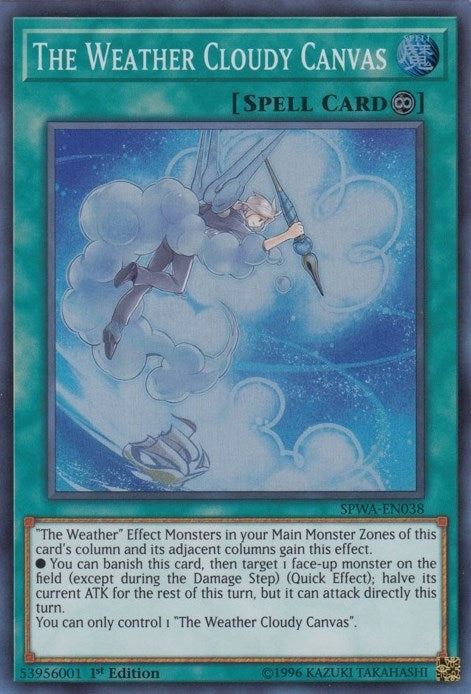 Image for The Weather Cloudy Canvas (Spirit Warriors) (SPWA-EN038) - YuGiOh