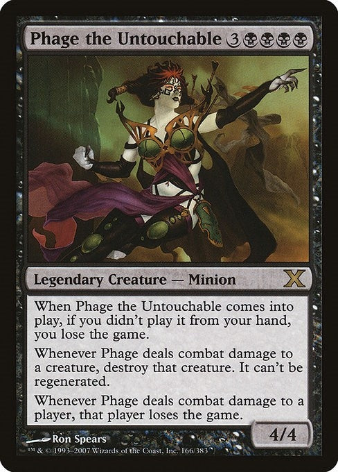Image for Phage the Untouchable (10th Edition) (166) - Magic: The Gathering