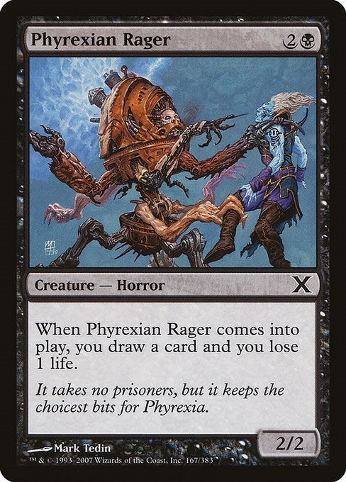 Image for Phyrexian Rager (10th Edition) (167) - Magic: The Gathering