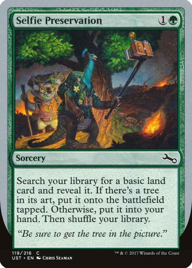 Image for Selfie Preservation (Unstable) (119) - Magic: The Gathering