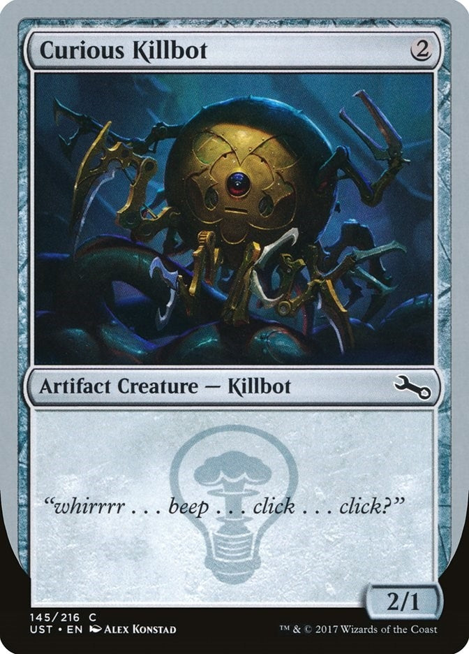 Image for Curious Killbot (Unstable) (145) - Magic: The Gathering