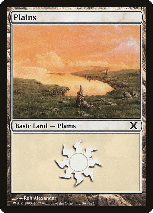 Image for Plains (364) (10th Edition) (364) - Magic: The Gathering