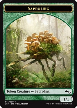 Image for Saproling Token (Unstable) (14) - Magic: The Gathering
