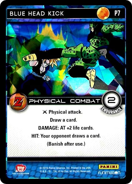 Image for Blue Head Kick (Awakening) (Panini Promo Cards) (P7) - Dragon Ball Z TCG