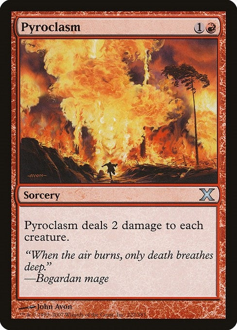 Image for Pyroclasm (10th Edition) (222) - Magic: The Gathering