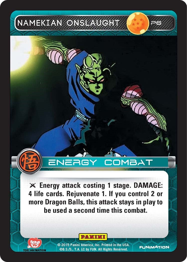 Image for Namekian Onslaught (Movie Collection) (Panini Promo Cards) (P6) - Dragon Ball Z TCG
