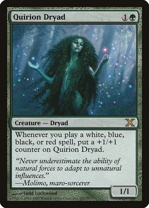 Image for Quirion Dryad (10th Edition) (287) - Magic: The Gathering